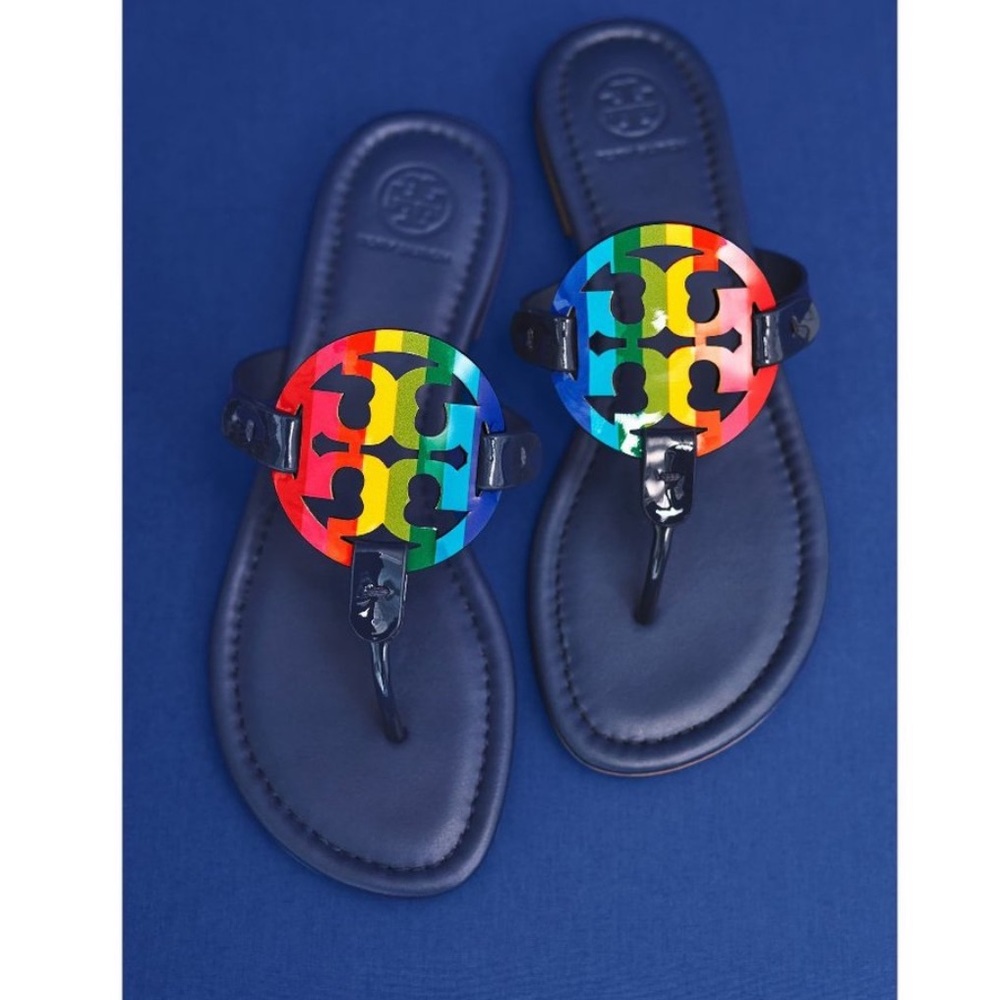 Tory Burch | Rainbow Miller Sandals | 9